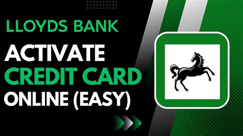 activate contactless credit card lloyds|Lloyds contactless activation.